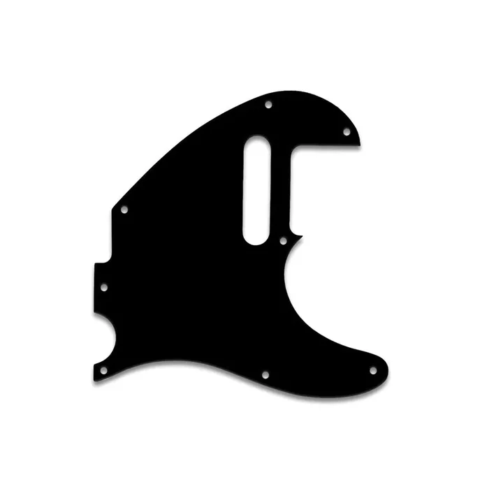 Acoustasonic Telecaster – Thin Shiny Black .060″ / 1.52mm Thickness, No Bevelled Edgel