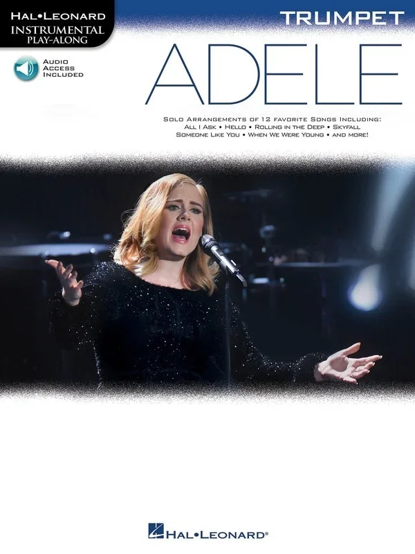 Adele Playalong Trumpet Book/Online Audio (Softcover Book/Online Audio)