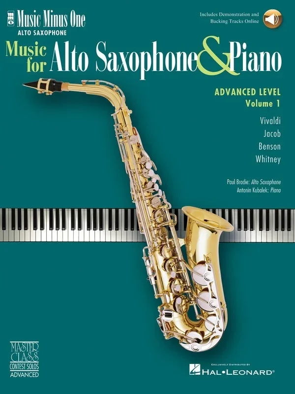 Advanced Alto Sax Solos Vol 1 Book/CD (Softcover Book/CD)