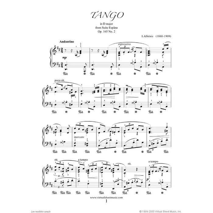 Albeniz Tango