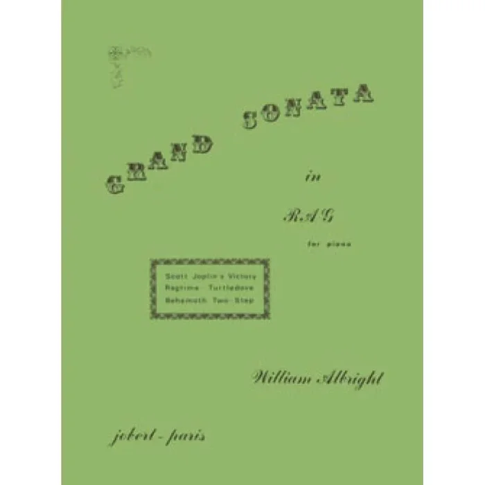 Albright, William – Grand Sonata in Rag