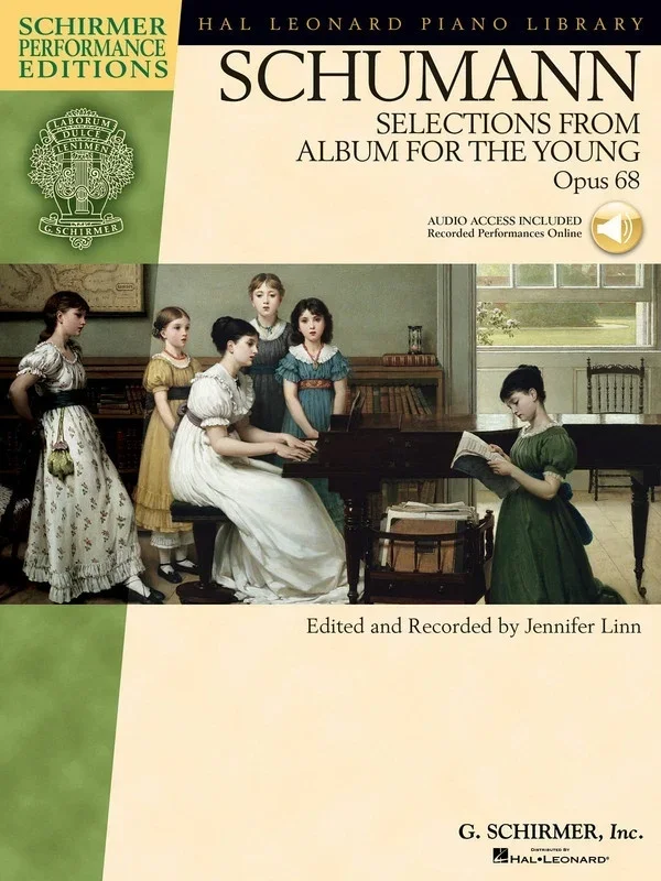 Album For The Young Op 68 Schumann Spe Book/CD (Softcover Book/CD)