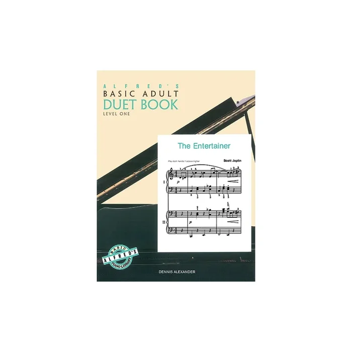 Alexander, Dennis – Alfred’s Basic Adult Piano Course Duet Book 1