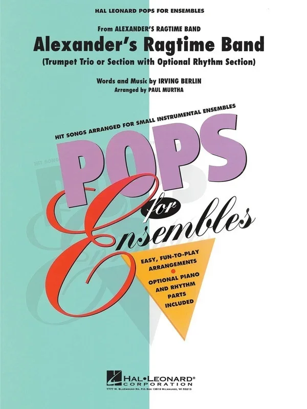 Alexanders Ragtime Band Trumpet Ens Pens2-3 (Music Score/Parts)