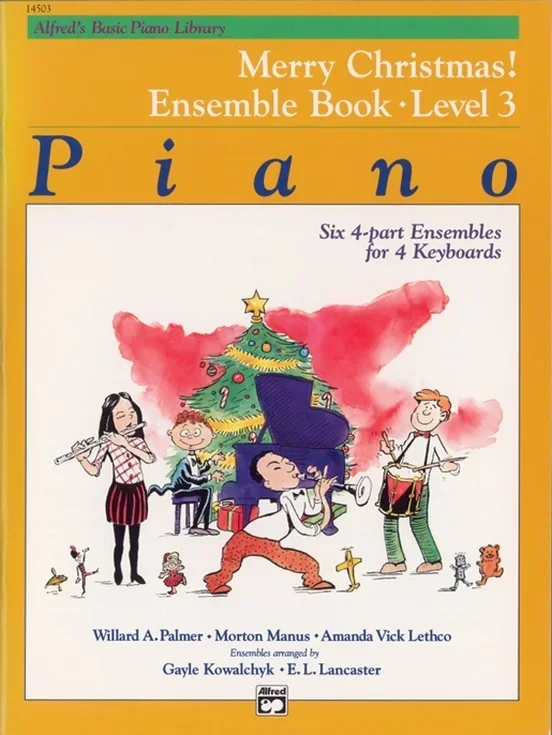 Alfred’s Basic Piano Library (ABPL) Merry Christmas! Ensemble Book 3