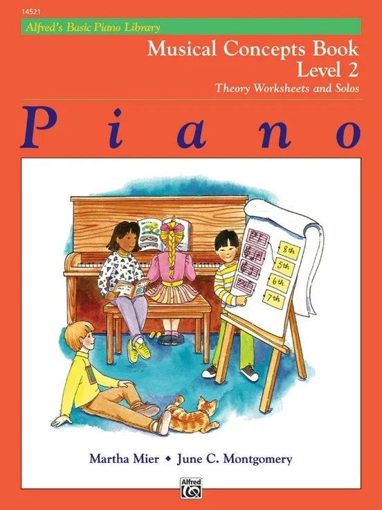 Alfred’s Basic Piano Library (ABPL) Musical Concepts Book 2