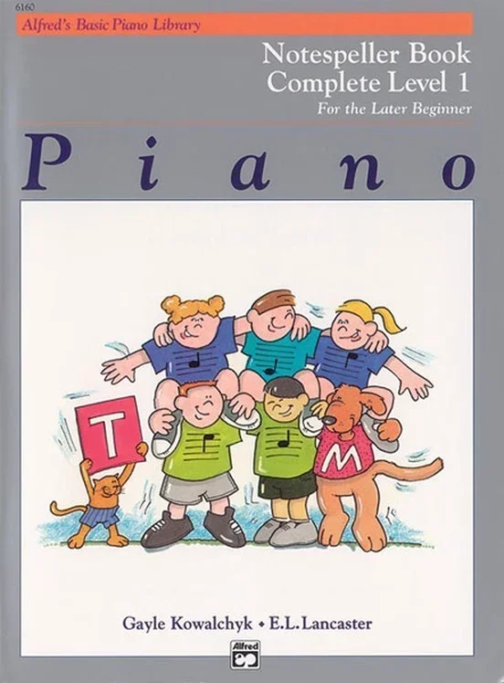 Alfred’s Basic Piano Library (ABPL) Notespeller Book Complete 1