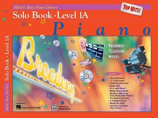 Alfred’s Basic Piano Library (ABPL) Top Hits Solo Book 1A