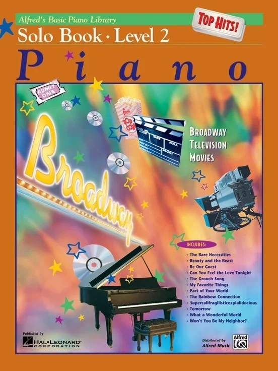 Alfred’s Basic Piano Library (ABPL) Top Hits Solo Book 2