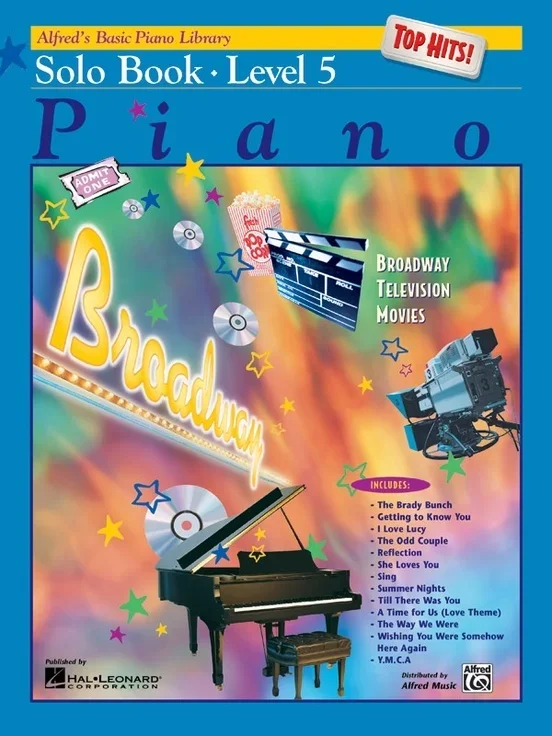 Alfred’s Basic Piano Library (ABPL) Top Hits Solo Book 5