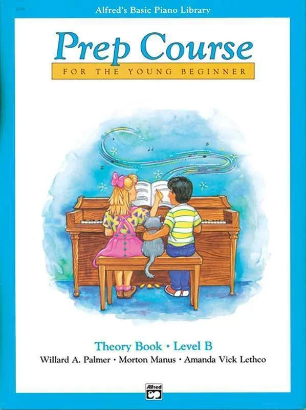 Alfred’s Basic Piano Prep Course Theory Level B (Softcover Book)