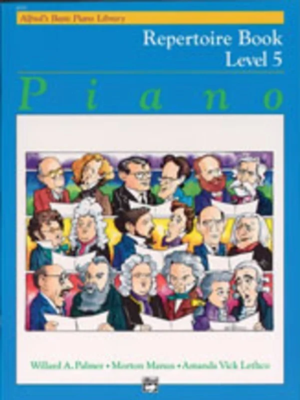 Alfred’s Basic Piano Repertoire Level 5 (Softcover Book)