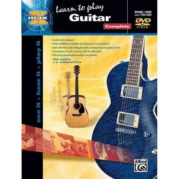 Alfred‘s Max Guitar (incl. DVD)