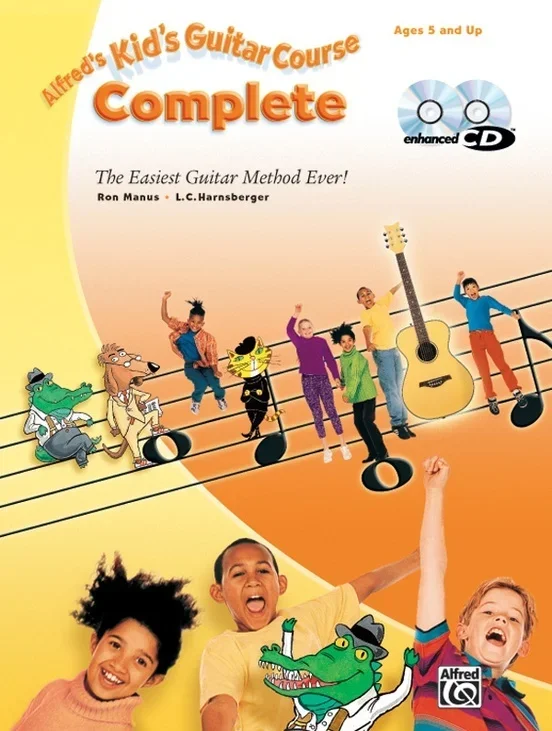 Alfreds Kids Guitar Course Complete Book/2CDs Book/ECD