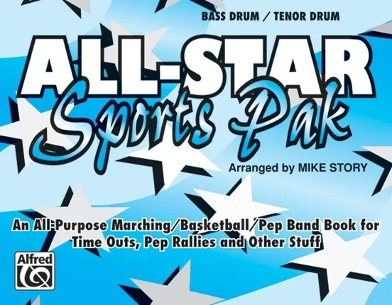 All Star Sports Pak Marching Band Bass Drm/Tenor Drm