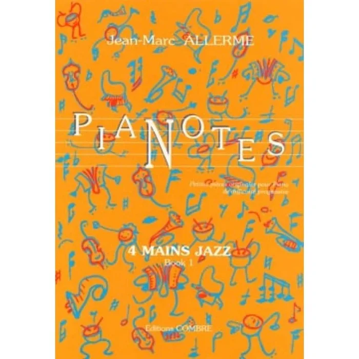 Allerme, Jean-Marc – Pianotes 4 mains Jazz Book 1
