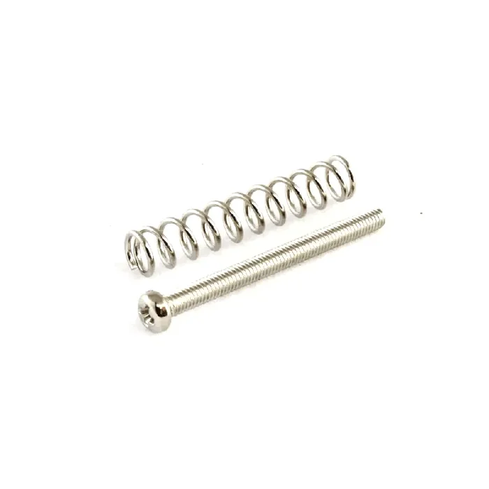 AllParts GS-0396-001 Humbucker Mounting Screws, M3, Nickel, Metric, 4-Pack