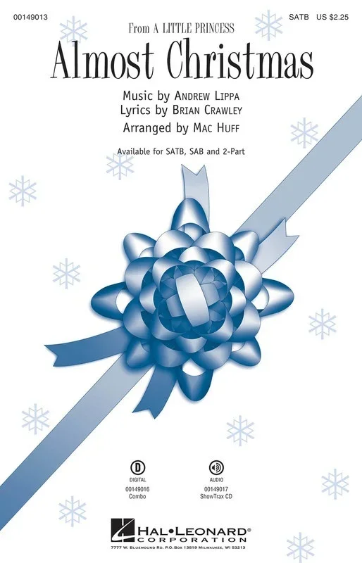 Almost Christmas SATB (Octavo)