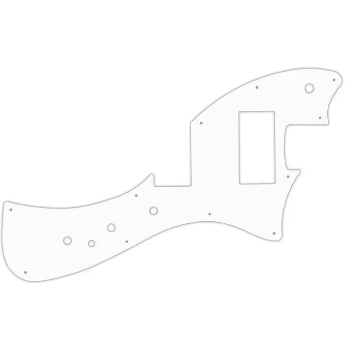 Alternate Reality Meteora HH – Thin Shiny White .060″ / 1.52mm Thickness, No Bevelled Edge