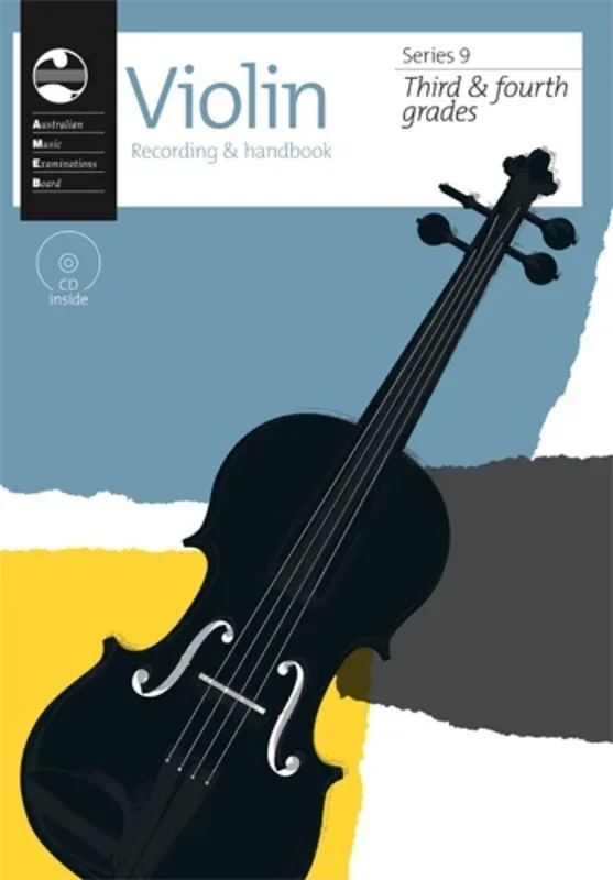 AMEB Violin Grade 3 To 4 Series 9 CD/Handbook (Softcover Book/CD)