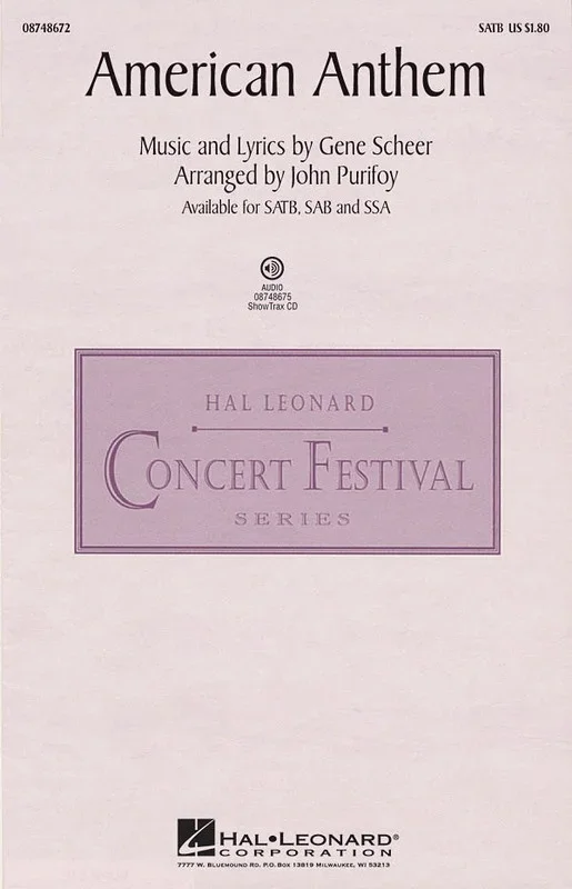 American Anthem SATB (Octavo)