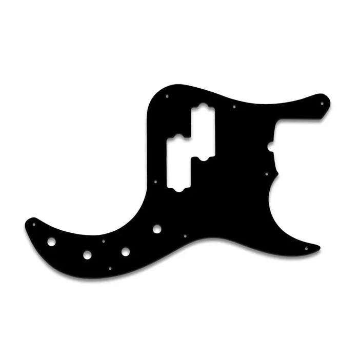 American Deluxe P Bass – Black/White/Black 3 ply