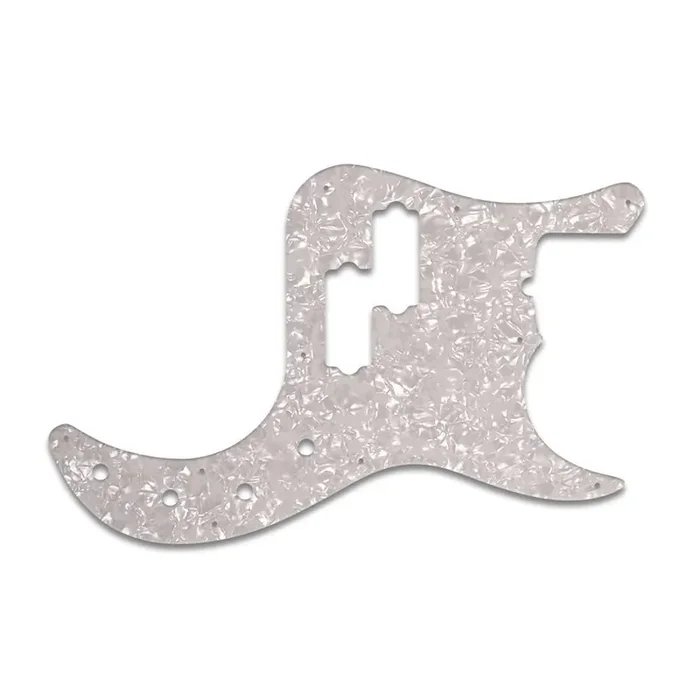 American Deluxe P Bass – White Pearl White/Black/White 3 ply Lamination