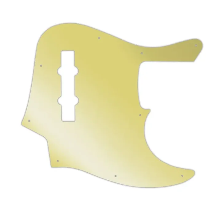 American Elite Jazz Bass 4 String – Gold Mirror