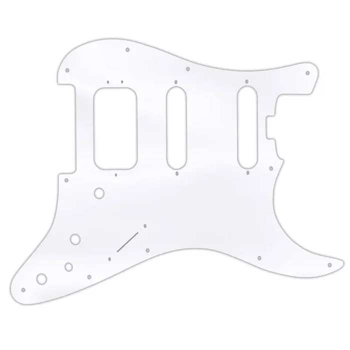 American Elite Stratocaster HSS – Clear Acrylic Thick
