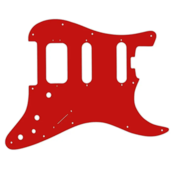American Elite Stratocaster HSS – Red Black Red