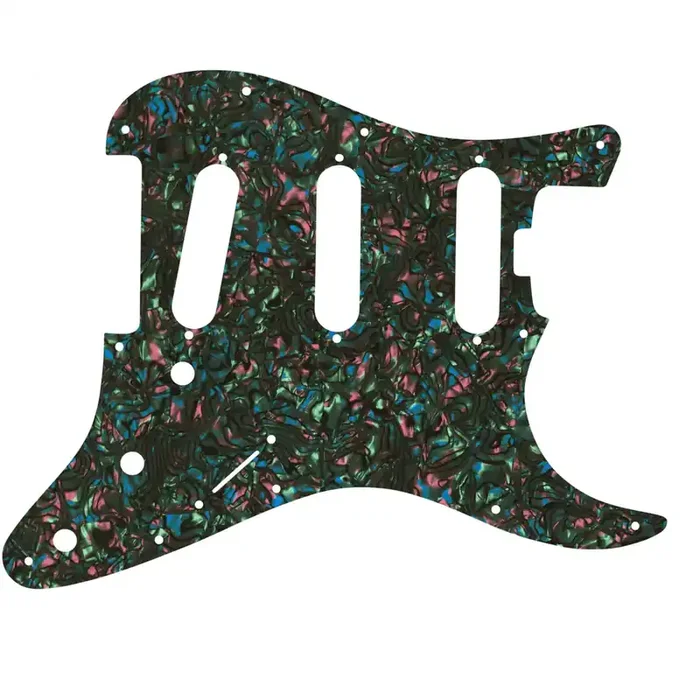 American Elite Stratocaster SSS – Black Abalone