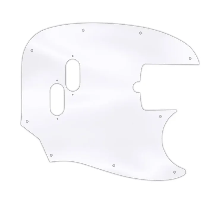 American Performer Mustang Bass – Clear Acrylic Thick