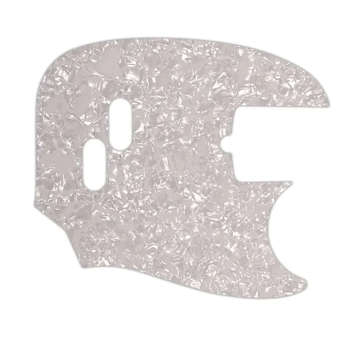 American Performer Mustang Bass – White Pearl W/B/W Lamination