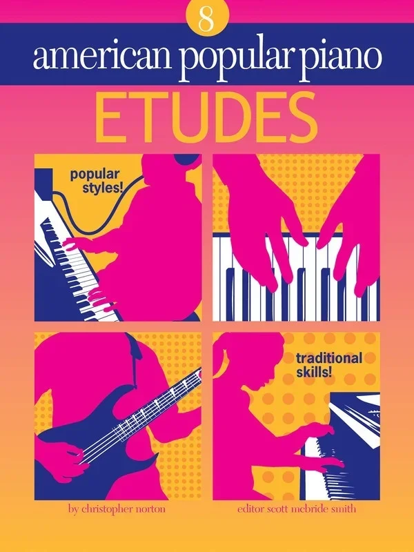 American Popular Piano Etudes Lvl 8 (Softcover Book)