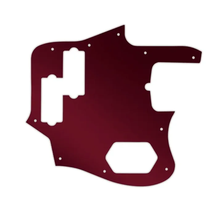 American Standard Jaguar Bass – Red Mirror