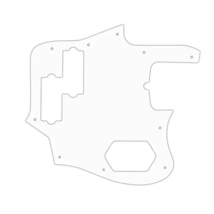 American Standard Jaguar Bass – White Black White