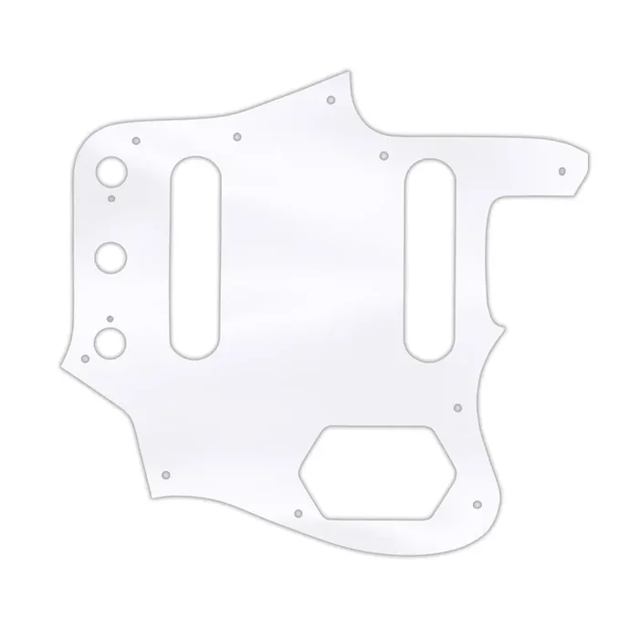 American Vintage 1962 Reissue Jaguar – Clear Acrylic Thick