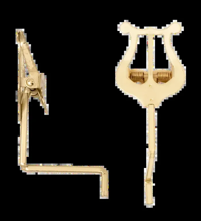 AMS Gold Plated Saxophone Lyre