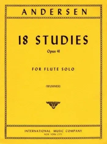Andersen 18 Studies Op. 41 (for Flute Solo)
