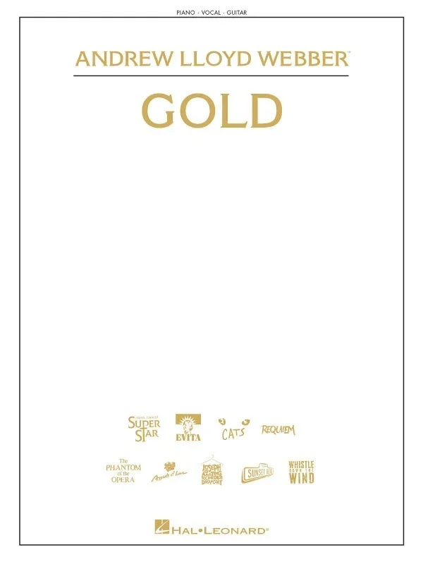 Andrew Lloyd Webber Gold PVG (Softcover Book)