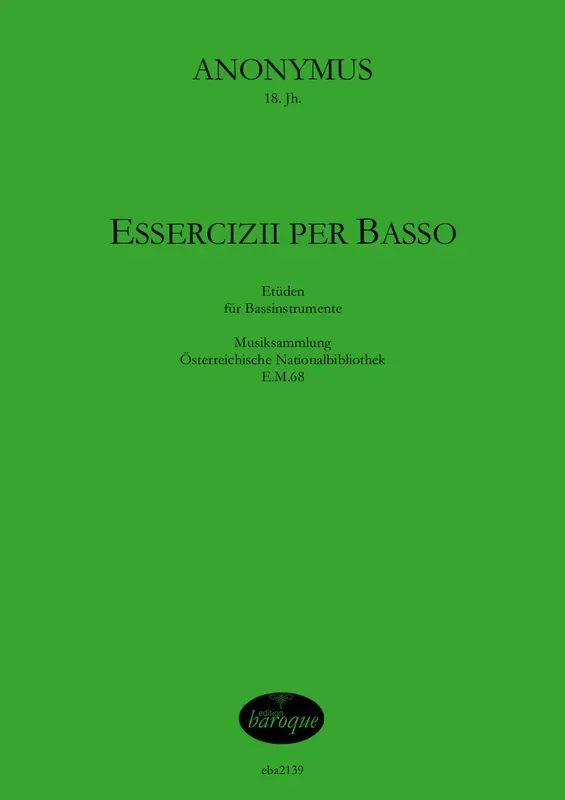 Anonymous Studies for Bass Instrument