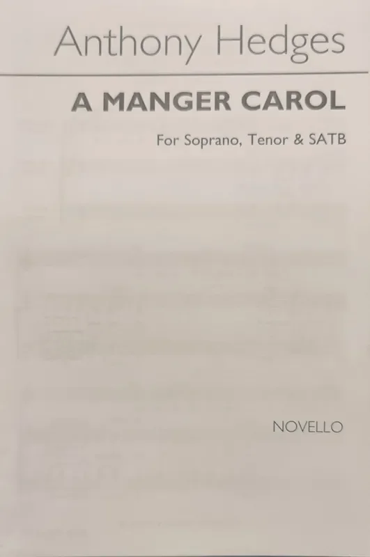 Anthony Hedges – A Manager Carol