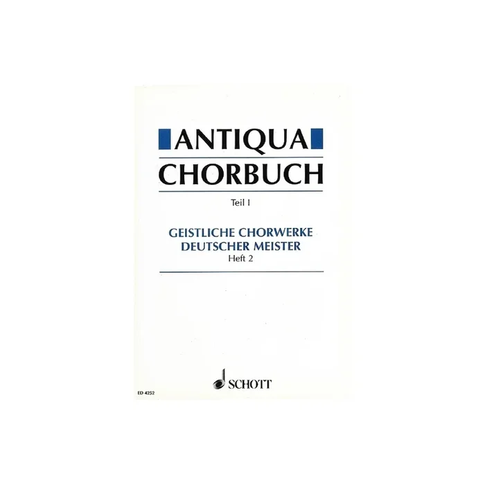 Antiqua-Chorbuch Part I / Book 2