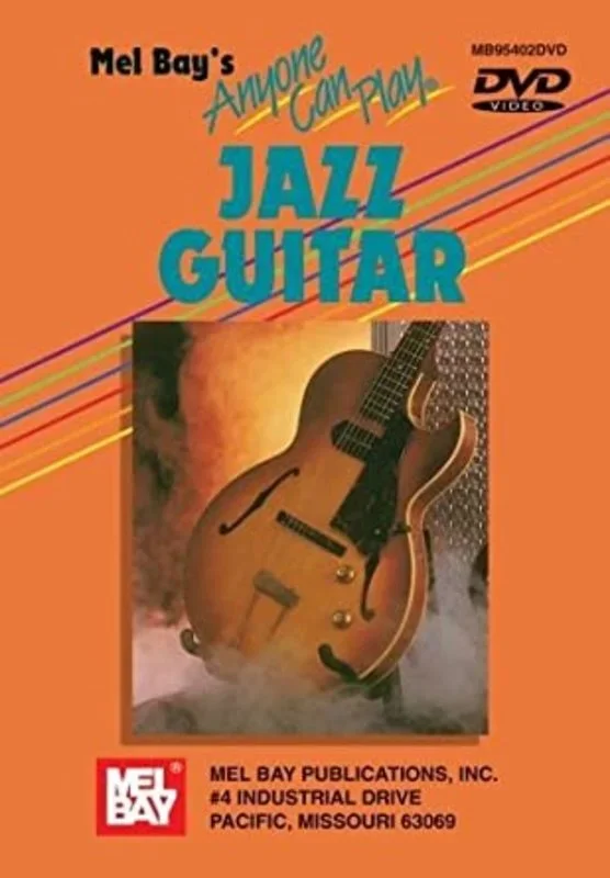 Anyone Can Play Jazz Guitar DVD Book