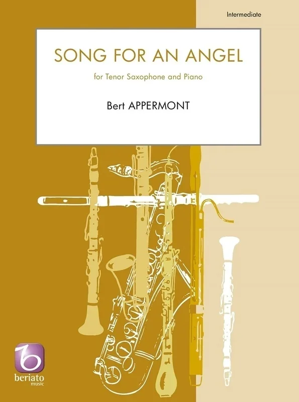 Appermont – Song For An Angel For Tenor Sax/Piano Softcover Book (Tenor Saxophone)