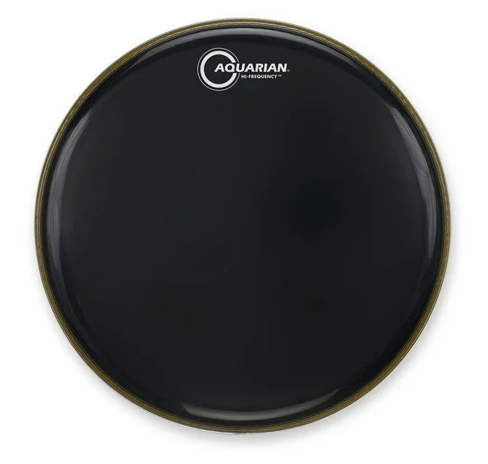 Aquarian 14 Inch Drum Head Black Gloss Single Ply HF14BK