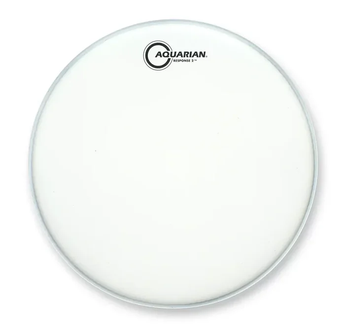 Aquarian 16″ Response 2 Texture Coated White 7/7 Double Ply Drumhead