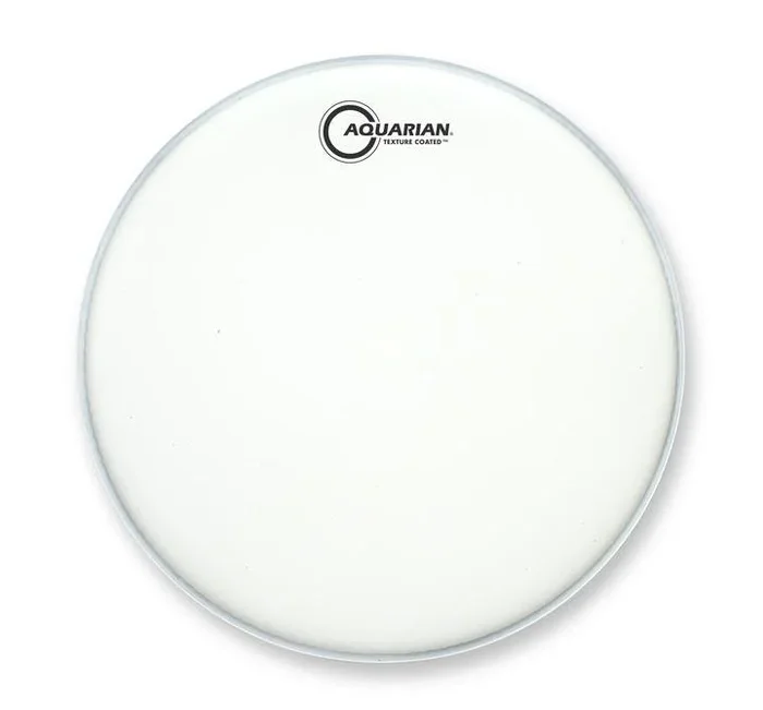 Aquarian 18″ Texture Coated White 10mil Single Ply Drumhead