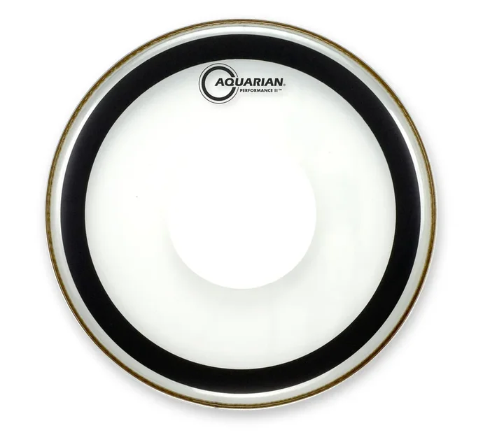 Aquarian PFPD6 Perf. II 2Ply Clear With Power Dotow Drumhead
