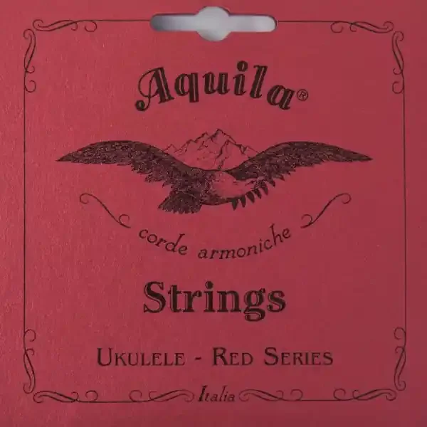 Aquila 88U Red Series Nyglut Tenor Ukulele Strings, C-Tuning, Low-G
